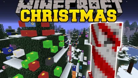 Мод на новогодние украшения для Майнкрафт 1.7.10 (Christmas Festivities) Мод на новогодние украшения для Майнкрафт 1.7.10 (Christmas Festivities)