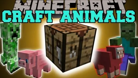 Мод на крафт мобов для Майнкрафт 1.11.2/1.10.2/1.8/1.7.10 (Craftable Animals) Мод на крафт мобов для Майнкрафт 1.11.2/1.10.2/1.8/1.7.10 (Craftable Animals)