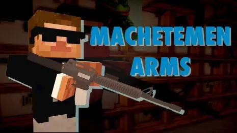 Мод на оружие для Майнкрафт 1.12.2/1.7.10 (Machetemen Arms) Мод на оружие для Майнкрафт 1.12.2/1.7.10 (Machetemen Arms)