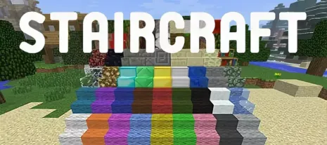 Мод на лестницы для Майнкрафт 1.11/1.10.2/1.9.4/1.8.9 (StairCraft) Мод на лестницы для Майнкрафт 1.11/1.10.2/1.9.4/1.8.9 (StairCraft)