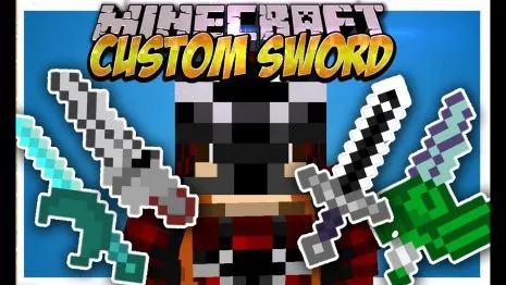 Мод на кастомные мечи для Майнкрафт 1.7.10 (Custom Sword) Мод на кастомные мечи для Майнкрафт 1.7.10 (Custom Sword)