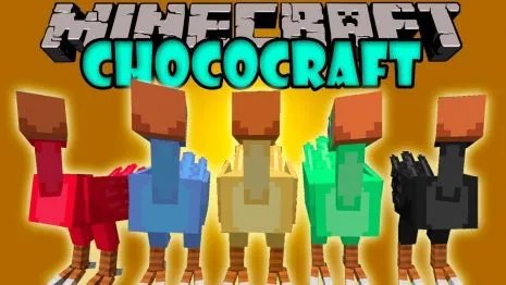 Мод на птиц для Майнкрафт 1.12.2/1.8/1.7.10 (ChocoCraft) Мод на птиц для Майнкрафт 1.12.2/1.8/1.7.10 (ChocoCraft)