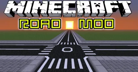 Мод на дороги для Майнкрафт 1.12.2/1.10.2/1.8.9 (Road)