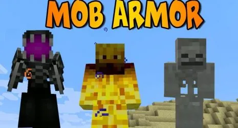 Мод на броню для Майнкрафт 1.12.2/1.8.9/1.7.10 (Mob Armor) Мод на броню для Майнкрафт 1.12.2/1.8.9/1.7.10 (Mob Armor)