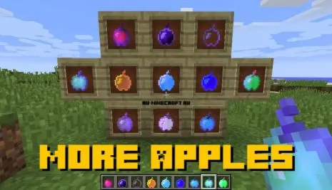 Мод на яблоки для Майнкрафт 1.16.5/1.15.2/1.14.4/1.12.2/1.7.10 (Mo’ Apples) Мод на яблоки для Майнкрафт 1.16.5/1.15.2/1.14.4/1.12.2/1.7.10 (Mo’ Apples)