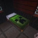 Кровать в стиле крипера