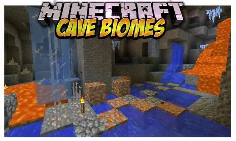 Мод на пещеры для Майнкрафт 1.16.5/1.15.2/1.9.4/1.7.10 (CaveBiomes) Мод на пещеры для Майнкрафт 1.16.5/1.15.2/1.9.4/1.7.10 (CaveBiomes)