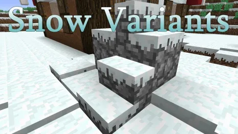 Мод на снег для Майнкрафт 1.14.4/1.13.2/1.12.2 (Snow Variants) Мод на снег для Майнкрафт 1.14.4/1.13.2/1.12.2 (Snow Variants)