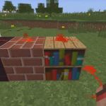 Редстоун к факел-рычагу