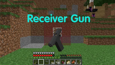 Мод на оружие для Майнкрафт 1.14.4/1.12.2 (Receiver Gun) Мод на оружие для Майнкрафт 1.14.4/1.12.2 (Receiver Gun)