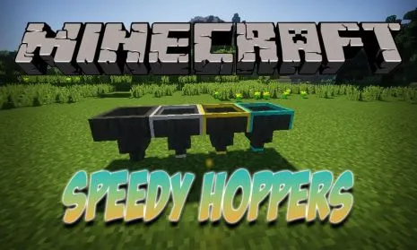 Мод на быстрые воронки для Майнкрафт 1.16.5/1.15.2/1.14.4/1.12.2 (Speedy Hoppers) Мод на быстрые воронки для Майнкрафт 1.16.5/1.15.2/1.14.4/1.12.2 (Speedy Hoppers)