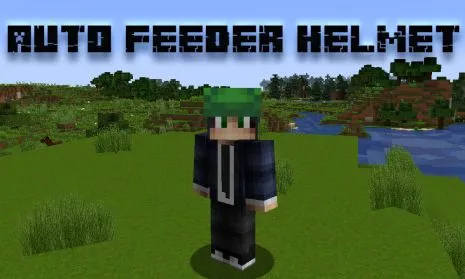 Мод на авто еду для Майнкрафт 1.16.5/1.15.2/1.14.4/1.12.2 (Auto Feeder Helmet) Мод на авто еду для Майнкрафт 1.16.5/1.15.2/1.14.4/1.12.2 (Auto Feeder Helmet)