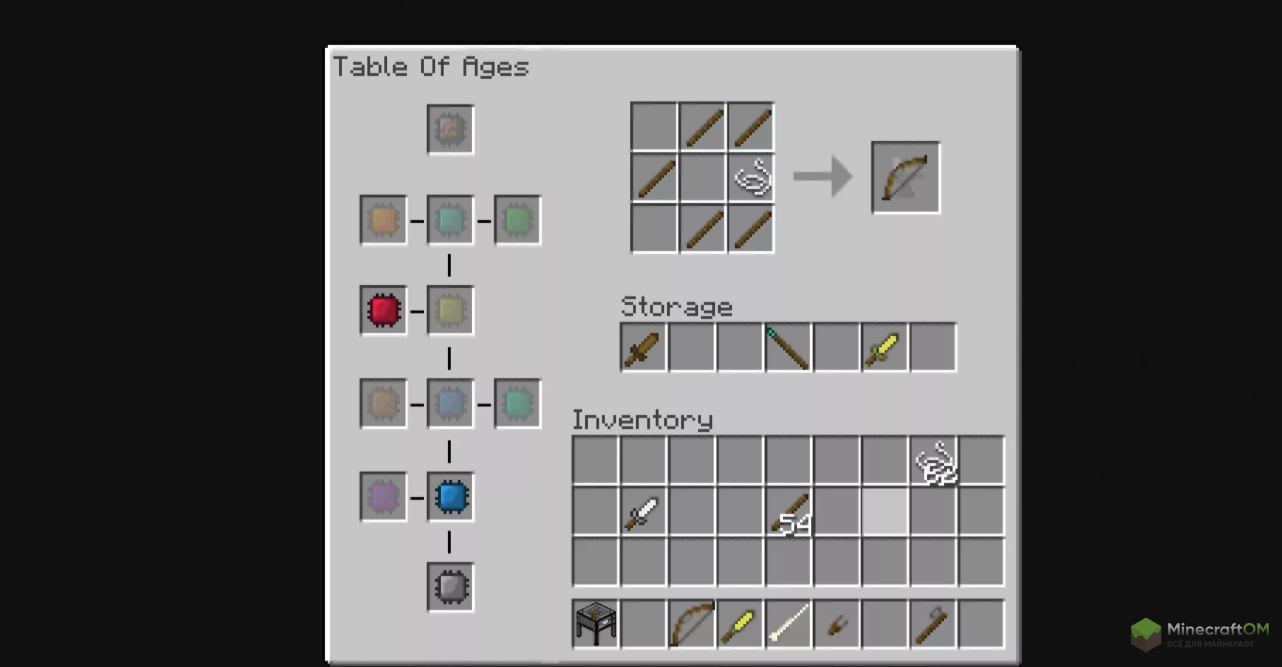 Крафт оружий