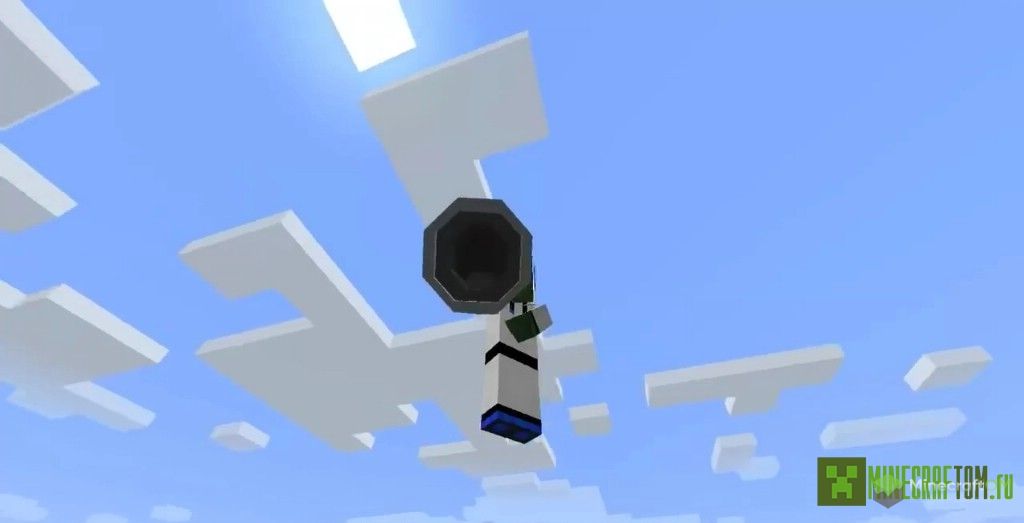 Гранатомет в моде Jack O Launcher.