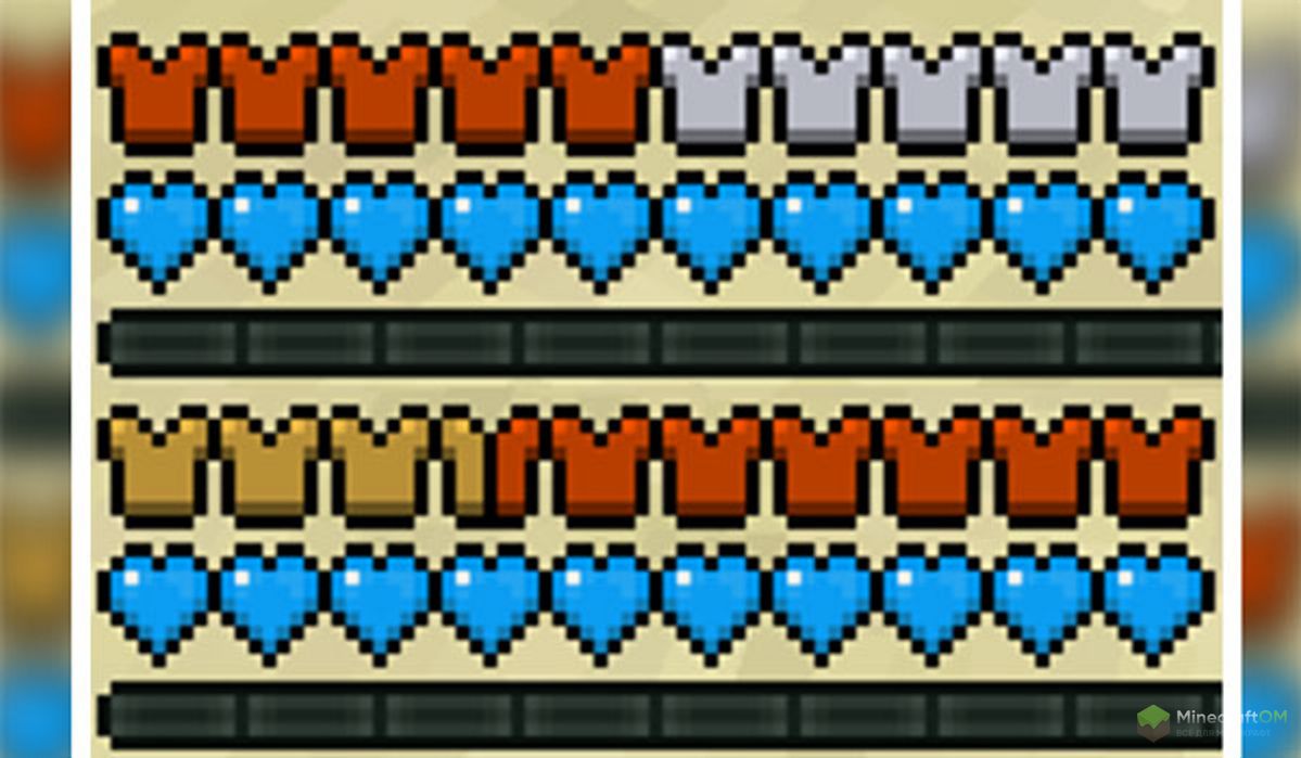 Отображение брони