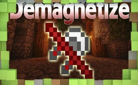 Мод на блоки-размагничиватели для Майнкрафт 1.16.5/1.15.2/1.14.4/1.12.2 (Demagnetize)