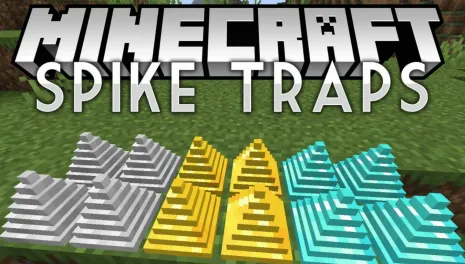 Мод на ловушки для Майнкрафт 1.16.5/1.15.2/1.14.4 (Spike Traps)