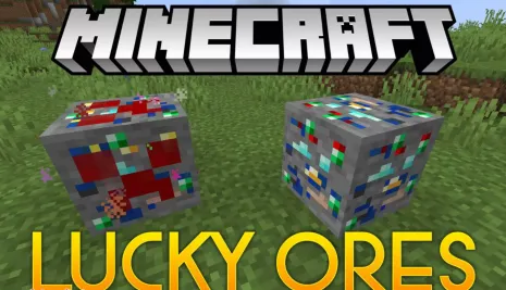 Мод на лаки-руду для Майнкрафт 1.16.3/1.15.2/1.14.4/1.12.2 (Lucky Ores) Мод на лаки-руду для Майнкрафт 1.16.3/1.15.2/1.14.4/1.12.2 (Lucky Ores)