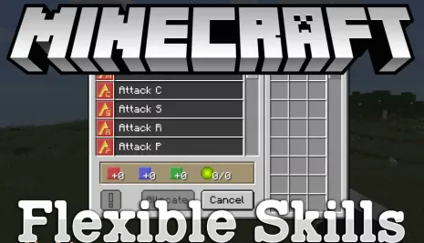 Мод на навыки для Майнкрафт 1.15.2/1.14.4/1.13.2 (Flexible Skills) Мод на навыки для Майнкрафт 1.15.2/1.14.4/1.13.2 (Flexible Skills)