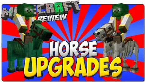 Мод на улучшение лошадей для Майнкрафт 1.9/1.8.9 (Horse Upgrades) Мод на улучшение лошадей для Майнкрафт 1.9/1.8.9 (Horse Upgrades)