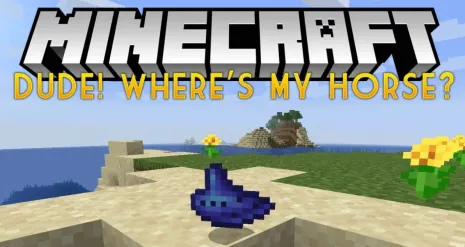 Мод на призыв лошадей для Майнкрафт 1.16.5/1.15.2/1.14.4/1.12.2 (Dude! Where's my Horse?)