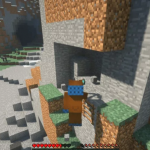 Добыча ресурсов на лестнице