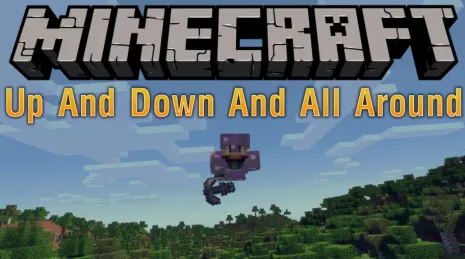 Мод на гравитацию для Майнкрафт 1.12.2/1.11.2/1.10.2 (Up And Down And All Around)