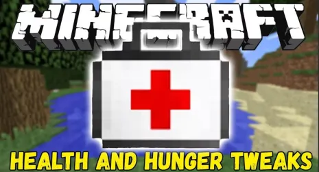 Мод на здоровье и голод для Майнкрафт 1.12.2/1.11.2/1.10.2 (Health and Hunger Tweaks) Мод на здоровье и голод для Майнкрафт 1.12.2/1.11.2/1.10.2 (Health and Hunger Tweaks)