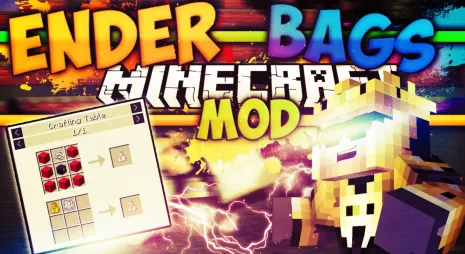 Мод на большие сумки для Майнкрафт 1.16.5/1.15.2/1.14.4/1.12.2/1.9.4 (Ignition: EnderBags)