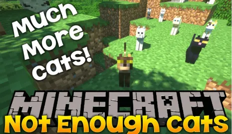 Мод на кошек для Майнкрафт 1.12.2/1.11.2/1.10.2/1.7.10 (Not Enough Pets) Мод на кошек для Майнкрафт 1.12.2/1.11.2/1.10.2/1.7.10 (Not Enough Pets)