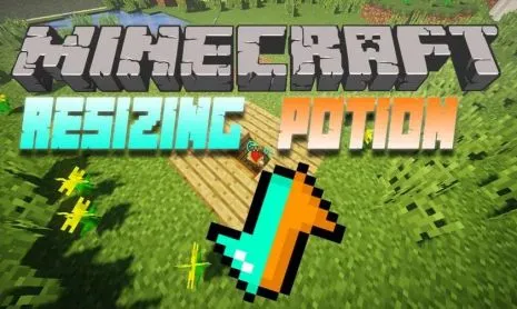 Мод на зелья роста для Майнкрафт 1.16.5/1.12.2 (Resizing Potion) Мод на зелья роста для Майнкрафт 1.16.5/1.12.2 (Resizing Potion)