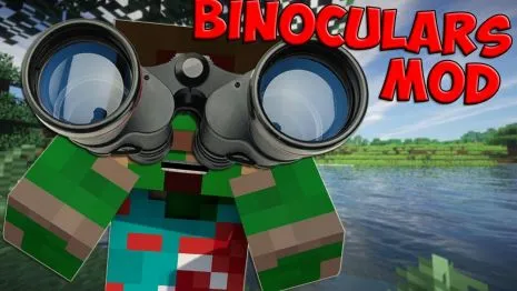 Мод на бинокль для Майнкрафт 1.12.2/1.11.2/1.10.2/1.8.9/1.7.10 (Binocular) Мод на бинокль для Майнкрафт 1.12.2/1.11.2/1.10.2/1.8.9/1.7.10 (Binocular)