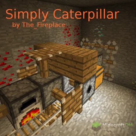 Мод на дрель для Майнкрафт 1.10.2/1.9.4 (Simply Caterpillar) Мод на дрель для Майнкрафт 1.10.2/1.9.4 (Simply Caterpillar)