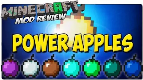 Мод на яблоки для Майнкрафт 1.10.2/1.9.4/1.8.9/1.7.10 (Power Apples) Мод на яблоки для Майнкрафт 1.10.2/1.9.4/1.8.9/1.7.10 (Power Apples)