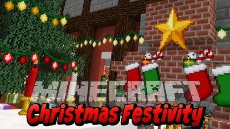 Мод на рождество для Майнкрафт 1.16.5/1.15.2/1.14.4/1.12.2 (Christmas Festivity) Мод на рождество для Майнкрафт 1.16.5/1.15.2/1.14.4/1.12.2 (Christmas Festivity)