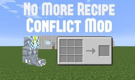 Мод на крафты для Майнкрафт 1.12.2/1.11.2/1.10.2/1.8.9/1.7.10 (No More Recipe Conflict)