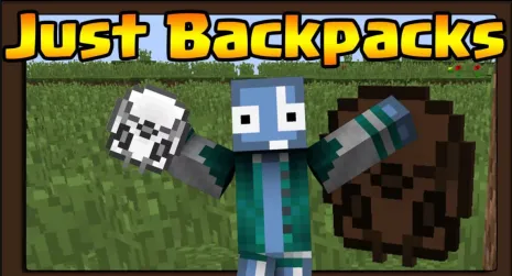 Мод на рюкзаки для Майнкрафт 1.10.2/1.9.4/1.8 (Just Backpacks) Мод на рюкзаки для Майнкрафт 1.10.2/1.9.4/1.8 (Just Backpacks)
