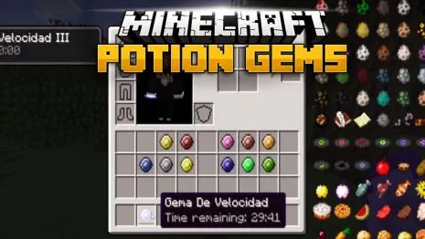Мод на камни для Майнкрафт 1.11.2/1.10.2 (Potion Gems) Мод на камни для Майнкрафт 1.11.2/1.10.2 (Potion Gems)