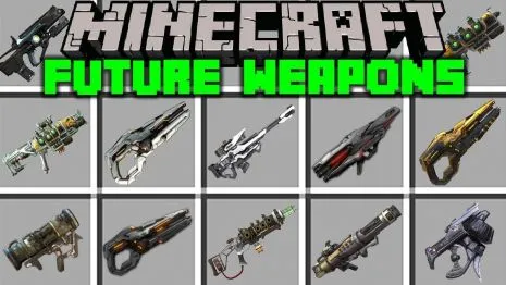 Мод на футуристичное оружие для Майнкрафт 1.12.2/1.7.10 (Futuristic Weapons) Мод на футуристичное оружие для Майнкрафт 1.12.2/1.7.10 (Futuristic Weapons)
