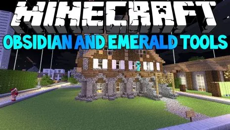 Мод на инструменты для Майнкрафт 1.10.2/1.9.4/1.7.10 (Emerald and Obsidian Tools) Мод на инструменты для Майнкрафт 1.10.2/1.9.4/1.7.10 (Emerald and Obsidian Tools)
