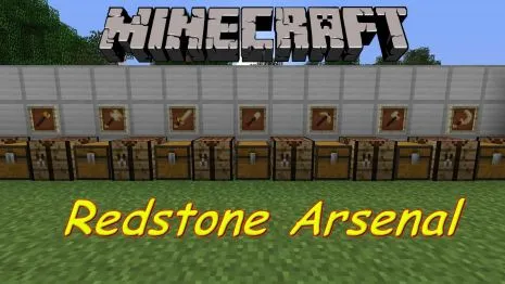Мод на инструменты для Майнкрафт 1.12.2/1.11.2/1.10.2/1.7.10 (Redstone Arsenal)