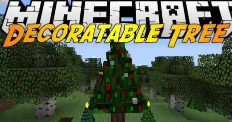 Мод на деревья для Майнкрафт 1.12.2/1.10.2/1.7.10 (Decoratable Christmas Trees) Мод на деревья для Майнкрафт 1.12.2/1.10.2/1.7.10 (Decoratable Christmas Trees)