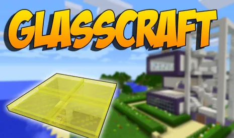 Мод на стекла для Майнкрафт 1.11/1.10.2/1.8 (Glasscraft)