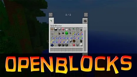 Мод на новые блоки для Майнкрафт 1.12.2 / 1.11.2 / 1.10.2 (OpenBlocks)