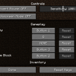 Конфиг мода