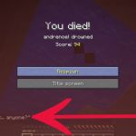 Сообщение после смерти