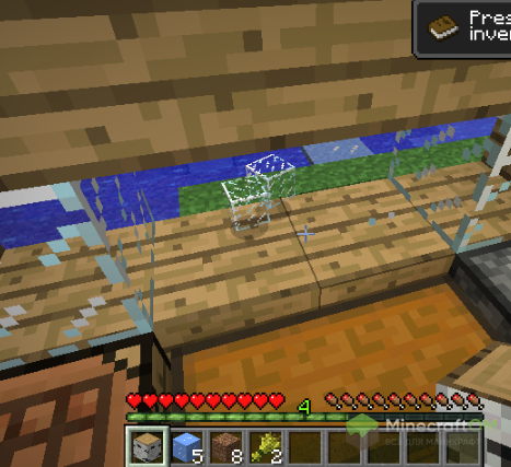 Выпадение стекла