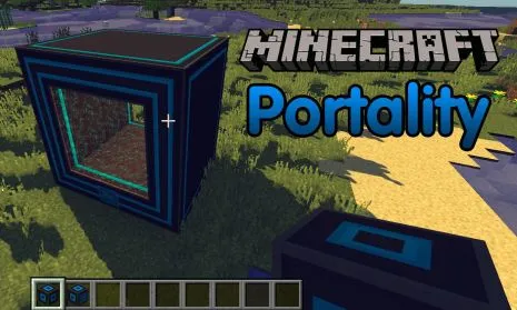 Мод на порталы для Майнкрафт 1.16.5/1.15.2/1.14.4/1.12.2 (Portality) Мод на порталы для Майнкрафт 1.16.5/1.15.2/1.14.4/1.12.2 (Portality)