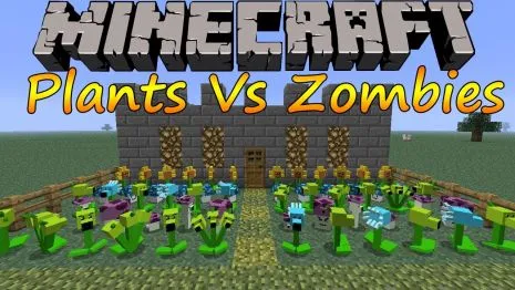 Мод на растения против зомби для Майнкрафт 1.7.10 (Plants Vs Zombies) Мод на растения против зомби для Майнкрафт 1.7.10 (Plants Vs Zombies)