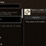Fabric API в меню